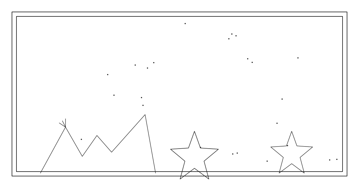 Die Sage vom Glockner (The Legend of the Grossglockner) — pencil art illustration for the German fairytale Die Sage vom Glockner, English title The Legend of the Grossglockner